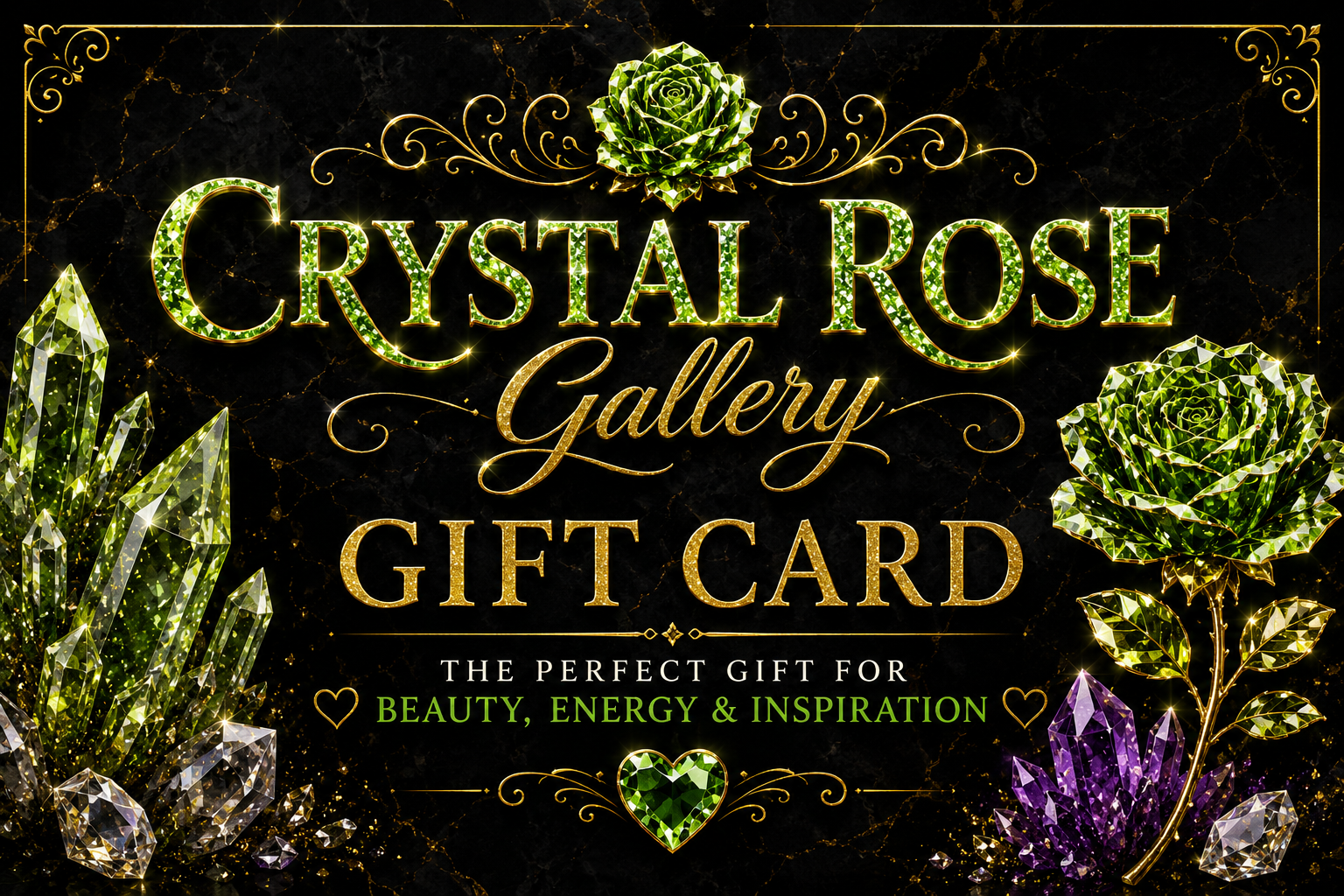 The Crystal Rose Gallery Gift Card