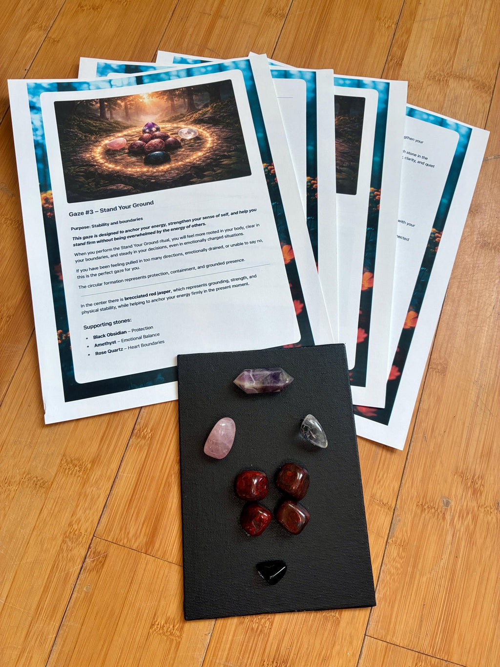 Stand Your Ground Crystal Kit