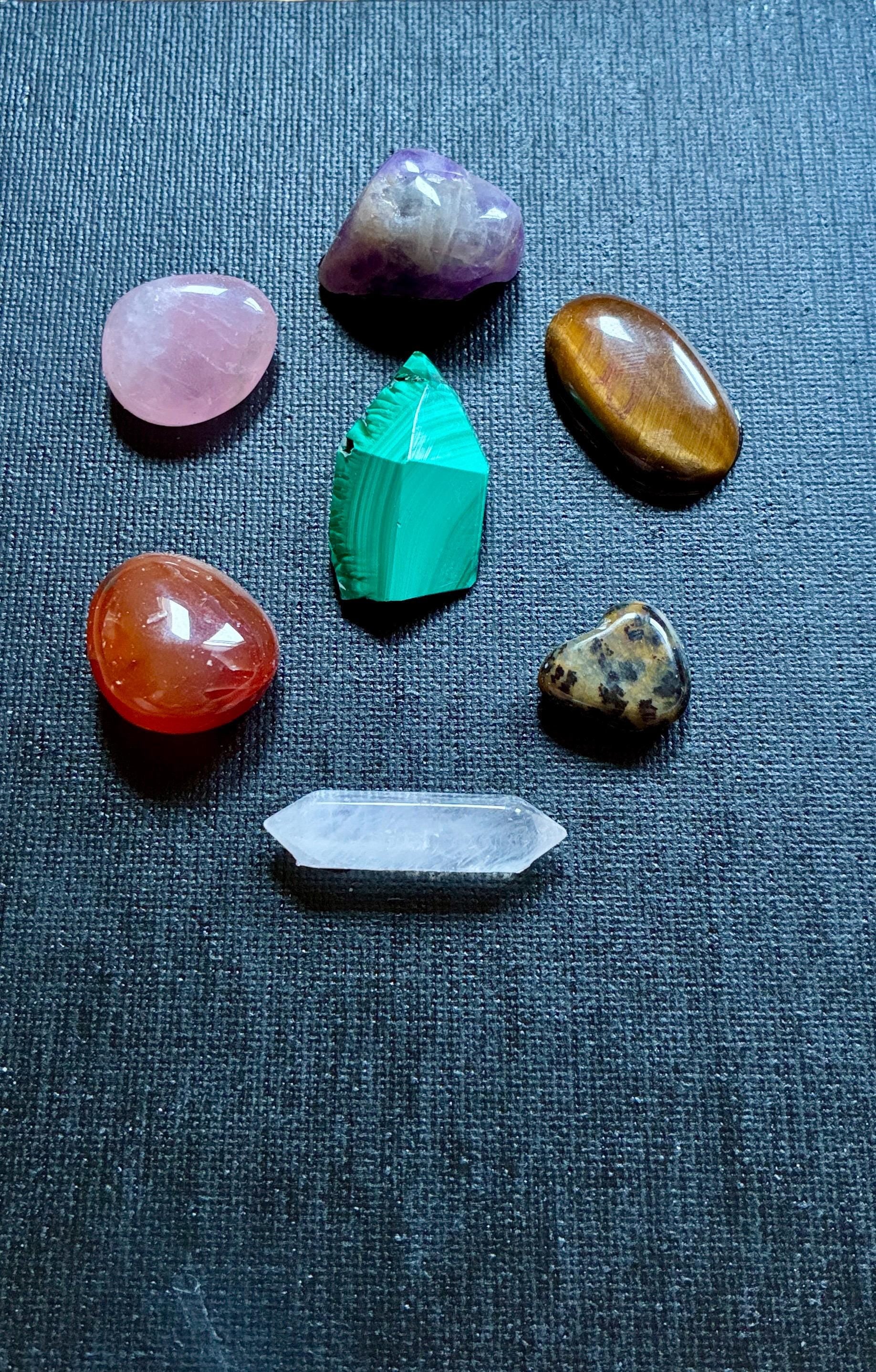 Shadow Work Crystal Grid Kit