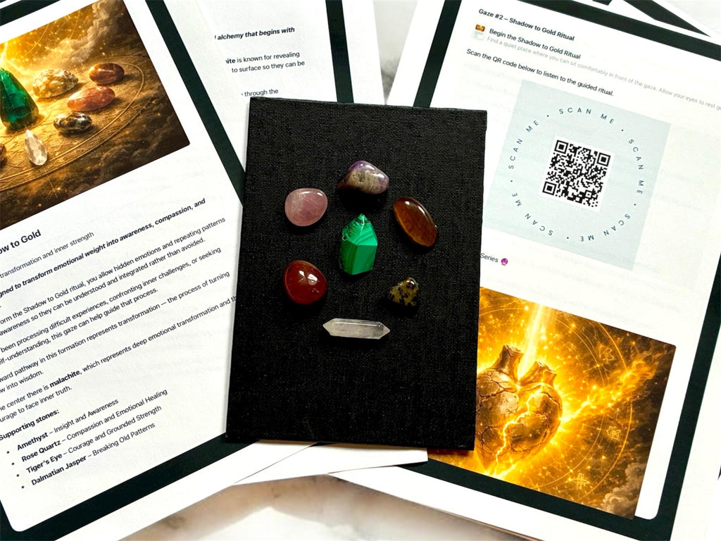 Shadow Work Crystal Grid Kit