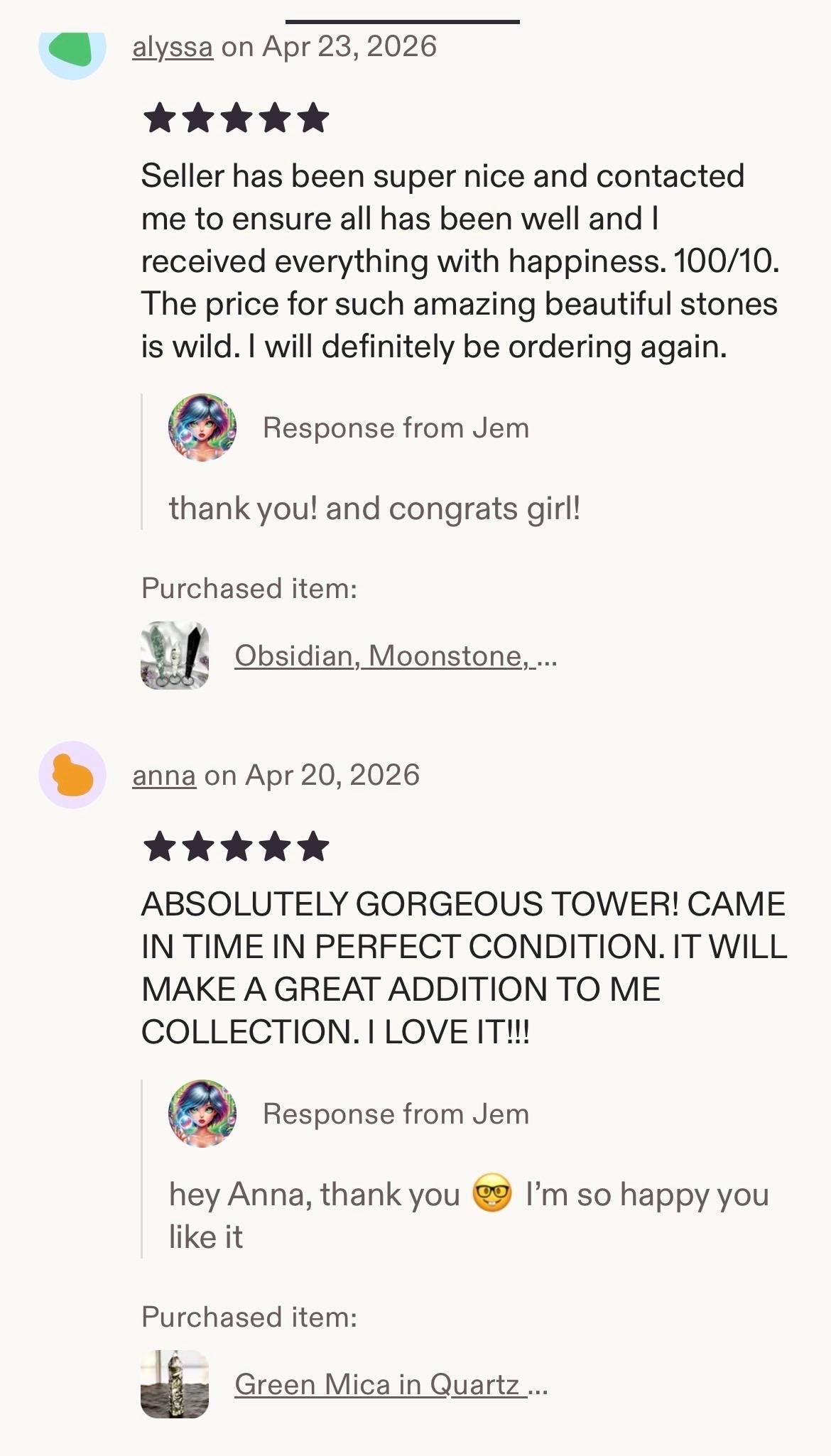 Mookaite Jasper Tower